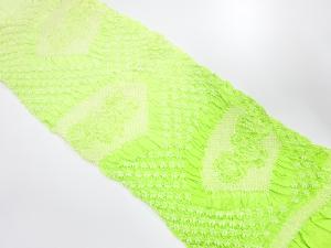 正絹　絞り　帯揚げ